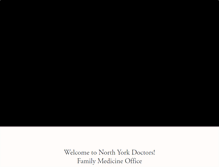 Tablet Screenshot of northyorkdoctors.com